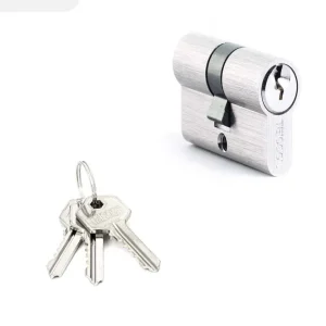 Cilindro Normal 30x35 Latao Cromado Mate