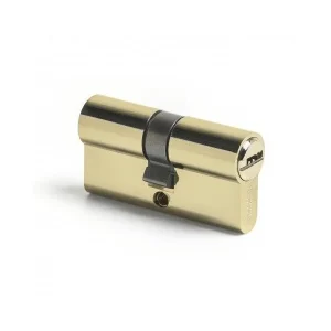 Cilindro Normal 27x27 Latao Polido com Botao