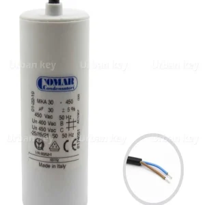 Condensador 30uf 450v Mka Cabo