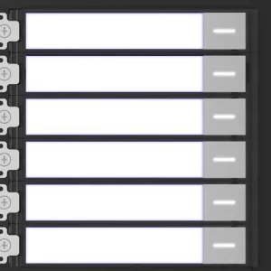 Módulo de Extensão 6 Botões P/ Vídeo Porteiro - H.
