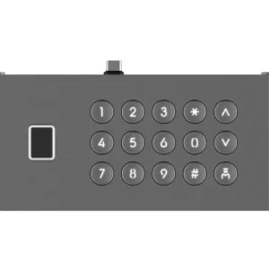 Leitor Biométrico de Impressão Digital e Teclado .