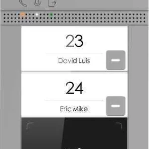 Botoneira Ip C/ Câmara 2mpx P/ 2 Apartamentos - H.