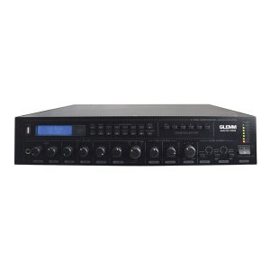 PAA120DAB Amplificador áudio 100v 120w DAB/FM/USB/MP3 - 5 zonas