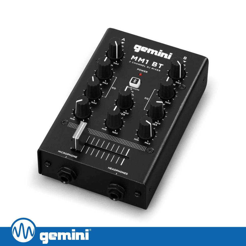 Mesa De Mistura 2 Canais Rec Bluetooth GEMINI