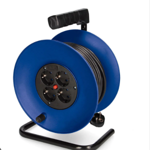 20115 Enrolador 4x tomadas 25m max 3000w 3x1,5 c/ protetor termico