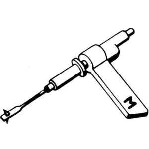 Agulha para Gira-Discos Cerâmica Fox 025 Zst Safi.