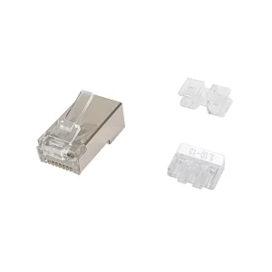 Equip 121147 Conector Rj-45 Aço Acetinado, Transp.