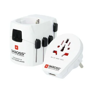 Skross Pro - World & Usb Adaptador de Energia Uni.