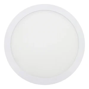 Led Painel Saliente Redondo Branco 12w 3000k