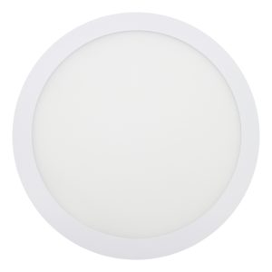 Led Painel Saliente Redondo Branco 24w 3000k