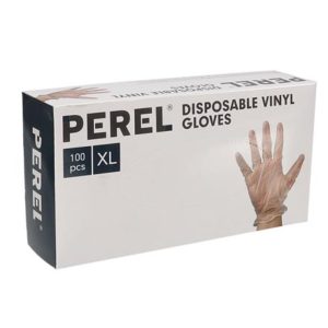 Luvas Descartáveis em Vinil - Tamanho Xl 100pcs