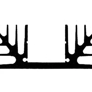 Heatsink 1000mm No Perforation 0.19ºc/W