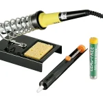 Kit Soldadura com Ferro Soldar+Suporte+Solda+Bomba