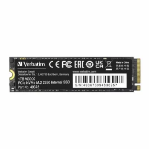 Verbatim Vi3000 Pcie Nvme M.2 SSD 1tb 1000 Gb