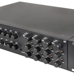 Amplificador Pa Stereo Multi Zona 8x200w