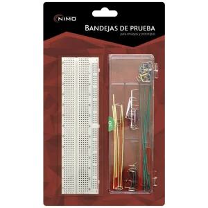 BP008 Kit de breadboard 730 furos com kit de 70 shunts