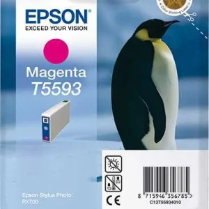 Epson Penguin Tinteiro Magenta T5593 (C/Alarme Rf.