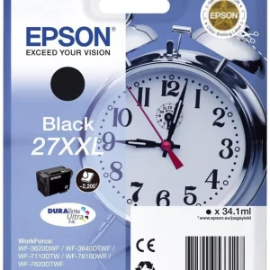 Tinteiro Epson 27xxl Preto Wf-3xxx/Wf-7xxx - C13t.