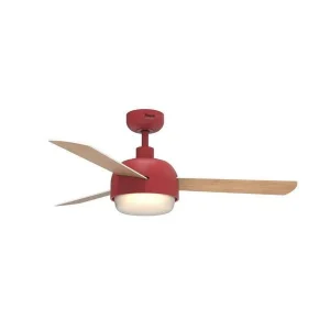 Ventilador de Teto Universal Azul Vento Vermelho