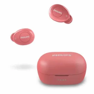 Auscultadores Bluetooth Philips Wireless Vermelho