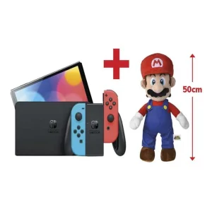 Nintendo Switch Oled 64gb Neon Azul/Vermelho