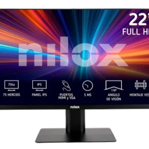 Monitor 22" Nxm22fhd11 Full Hd LED Preto - Nilox