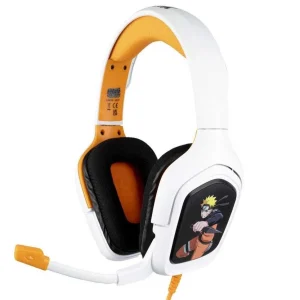 Auscultador C/ Microfone Naruto Branco