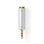 Adaptador Stereo 3.5 Mm Macho - 6.35 Femea M.