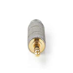 Adaptador de Áudio Stereo 3.5 Mm Macho 6.