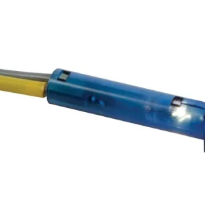 7 X 7mm Indicador/Sinalizador de Painel 24v Azul