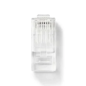 Conector Rj45  Passagem Rj45  Utp Sólido Cat5 .