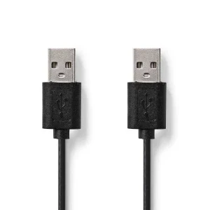 Nedis Ccgl60001bk20 Cabo Usb 2 M Usb 2.0 Usb C Pr.