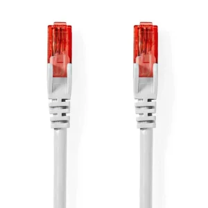 Cabo de Vermelho Cat6 Rj45 Macho Rj45 Macho U/Utp