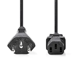 Nedis Cegl11200bk20 Cabo de Energia Preto 2 M Iec.