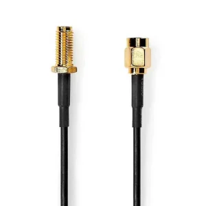 Nedis Csgb02010bk50 Cabo Coaxial 5 M Sma Preto