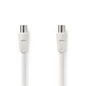 Nedis Csgb40000wt50 Cabo Coaxial 5 M Iec Branco