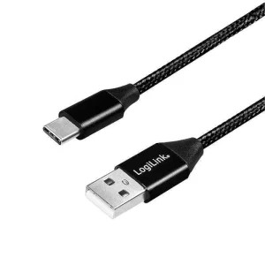 Logilink Cu0140 Cabo Usb 1 M Usb 2.0 Usb C Usb a .