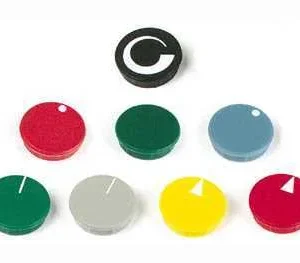 Tampa para Botão de 15mm (Verde - Seta Branca)