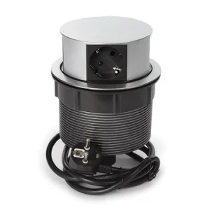 Extensão 4 Tomadas Pop-Up P/ Mesa - Perel