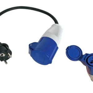 Cabo com Adaptador Ficha Schuko / Tomada Cee