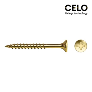 Caixa 100 Unidades Parafusos para Madeira - 6x70