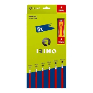 Jogo de 6 Chaves 1000v 4 Fendas, 2 Ph Caixa de Ca.