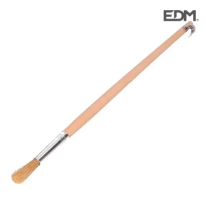 Pincel Cabo Lata Redondo Nº14 9mm Edm