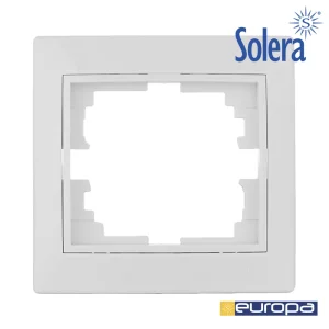 Moldura para 1 Elemento Branco 83x81x10mm.S.Europ.