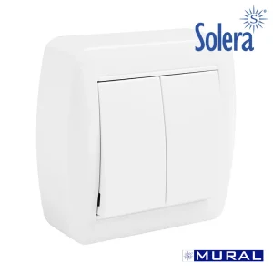 Interruptor Parede Duplo 10a 250v - Solera