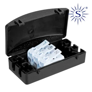 Caixa de Conexão para Candeeiro Ip20 Black Series.