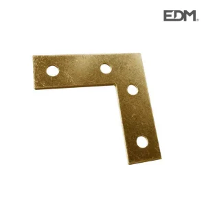 Esquadro Plano Aço Inox 50x12x0,9mm