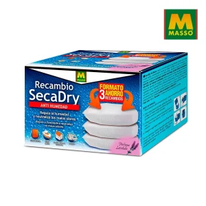 Desumidificador Masso Recarga Granulado 3 Unidades