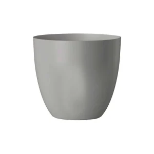 Vaso Tes Ø18cm Prata Plastiken