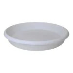 Prato de Injeção para Vasos Terra Ø18cm Branco Pl.